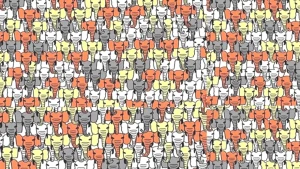 Zeka Seviyenizi Test Edin! 5 Saniyede Fillerin Arasındaki Gizli Pandayı Bulabilecek Misiniz?